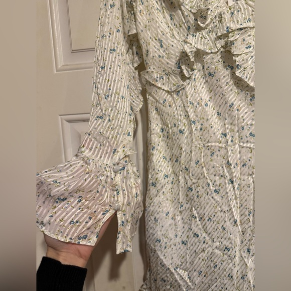 NWT Free People Sweetest Thing Ivory Floral Dress - Picture 3 of 16